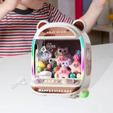 Maxbell Claw Machine Sweet Grabber Machine for Girls Boys 3 4 5 6 7 8 Years Old Gift brown