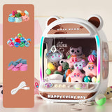 Maxbell Claw Machine Sweet Grabber Machine for Girls Boys 3 4 5 6 7 8 Years Old Gift brown