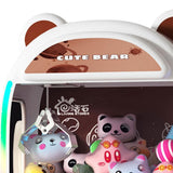 Maxbell Claw Machine Sweet Grabber Machine for Girls Boys 3 4 5 6 7 8 Years Old Gift brown