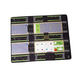 Maxbell Kids Play Rug with Roads for Kids Bedroom 140x110 cm Non Slip Large Play Mat Style A