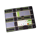 Maxbell Kids Play Rug with Roads for Kids Bedroom 140x110 cm Non Slip Large Play Mat Style A