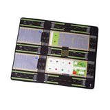 Maxbell Kids Play Rug with Roads for Kids Bedroom 140x110 cm Non Slip Large Play Mat Style A