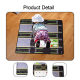 Maxbell Kids Play Rug with Roads for Kids Bedroom 140x110 cm Non Slip Large Play Mat Style A