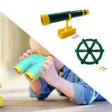 Maxbell Kids Playground Accessories Set with Steering Wheel Playground Equipment Set Green