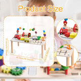 Maxbell Activity Table Bead Maze Wooden Sensory Toys for Kids 1+ Year Old Girls Boys