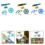 Maxbell Kids Playground Accessories Set Gifts for Kids Outdoor Games Toy Attachments Blue Gray