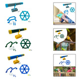 Maxbell Kids Playground Accessories Set Gifts for Kids Outdoor Games Toy Attachments Blue Gray