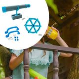 Maxbell Kids Playground Accessories Set Gifts for Kids Outdoor Games Toy Attachments Blue Gray