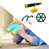 Maxbell Kids Playground Accessories Set Gifts for Kids Outdoor Games Toy Attachments Green