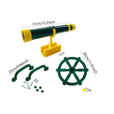 Maxbell Kids Playground Accessories Set Gifts for Kids Outdoor Games Toy Attachments Green