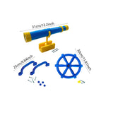 Maxbell Kids Playground Accessories Set Gifts for Kids Outdoor Games Toy Attachments Sky Blue