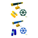 Maxbell Kids Playground Accessories Set Kids Pretend Toys Boys Girls Outdoor Playset Green