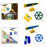 Maxbell Kids Playground Accessories Set Kids Pretend Toys Boys Girls Outdoor Playset Green