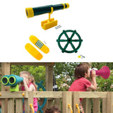 Maxbell Kids Playground Accessories Set Kids Pretend Toys Boys Girls Outdoor Playset Green
