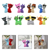 Maxbell Plush Toy Cute Soft Plush Movie Doll for Room Decor Collection Ages 3 and up Red and Blue