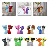 Maxbell Plush Toy Cute Soft Plush Movie Doll for Room Decor Collection Ages 3 and up Red and Blue