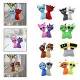 Maxbell Plush Toy Cute Soft Plush Movie Doll for Room Decor Collection Ages 3 and up Red and Blue