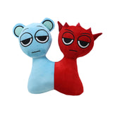 Maxbell Plush Toy Cute Soft Plush Movie Doll for Room Decor Collection Ages 3 and up Red and Blue