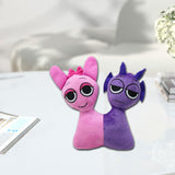 Maxbell Plush Toy Cute Soft Plush Movie Doll for Room Decor Collection Ages 3 and up Pink Purple