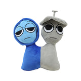 Maxbell Plush Toy Cute Soft Plush Movie Doll for Room Decor Collection Ages 3 and up Blue Grey