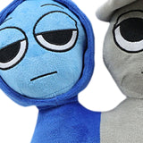 Maxbell Plush Toy Cute Soft Plush Movie Doll for Room Decor Collection Ages 3 and up Blue Grey