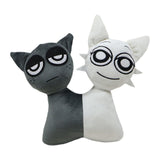 Maxbell Plush Toy Cute Soft Plush Movie Doll for Room Decor Collection Ages 3 and up Grey White