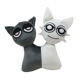 Maxbell Plush Toy Cute Soft Plush Movie Doll for Room Decor Collection Ages 3 and up Grey White