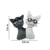 Maxbell Plush Toy Cute Soft Plush Movie Doll for Room Decor Collection Ages 3 and up Grey White