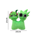 Maxbell Plush Toy Cute Soft Plush Movie Doll for Room Decor Collection Ages 3 and up Green