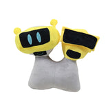 Maxbell Plush Toy Cute Soft Plush Movie Doll for Room Decor Collection Ages 3 and up Yellow Grey