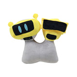 Maxbell Plush Toy Cute Soft Plush Movie Doll for Room Decor Collection Ages 3 and up Yellow Grey