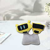 Maxbell Plush Toy Cute Soft Plush Movie Doll for Room Decor Collection Ages 3 and up Yellow Grey