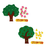 Maxbell Math Game Tree Board Pairing Cognitive Door Wall Decoration Numbers Counting Peach Tree