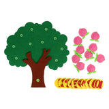 Maxbell Math Game Tree Board Pairing Cognitive Door Wall Decoration Numbers Counting Peach Tree