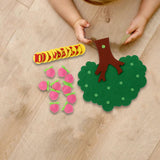 Maxbell Math Game Tree Board Pairing Cognitive Door Wall Decoration Numbers Counting Peach Tree