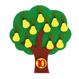 Maxbell Math Game Tree Board Pairing Cognitive Door Wall Decoration Numbers Counting Pear Tree