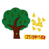 Maxbell Math Game Tree Board Pairing Cognitive Door Wall Decoration Numbers Counting Pear Tree