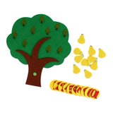Maxbell Math Game Tree Board Pairing Cognitive Door Wall Decoration Numbers Counting Pear Tree