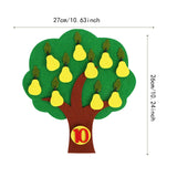 Maxbell Math Game Tree Board Pairing Cognitive Door Wall Decoration Numbers Counting Pear Tree