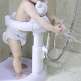 Maxbell Baby Bath Stand with Anti Slip Base with Smooth Handles for Tub Infants Kids Gray