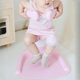 Maxbell Baby Bath Stand with Anti Slip Base with Smooth Handles for Tub Infants Kids Pink
