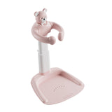 Maxbell Baby Bath Stand with Anti Slip Base with Smooth Handles for Tub Infants Kids Pink