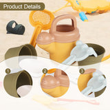 Maxbell 6 Pieces Beach Toys Set for Kids Funny for Travelling Backyard Summer Vacation