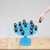Maxbell Penguin Balance Game Toy Party Hand Eye Coordination Balance Tree Board Game