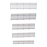 Maxbell Dollhouse Mini Guardrail Railing Model for Kids DIY Fairy Garden Accessories 9.1x2.2cm