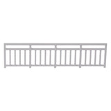Maxbell Dollhouse Mini Guardrail Railing Model for Kids DIY Fairy Garden Accessories 9.1x2.2cm