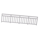 Maxbell Dollhouse Mini Guardrail Railing Model for Kids DIY Fairy Garden Accessories 9.1x2.2cm