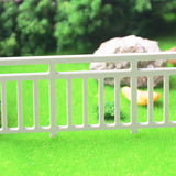 Maxbell Dollhouse Mini Guardrail Railing Model for Kids DIY Fairy Garden Accessories 6.1x1.6cm