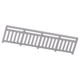 Maxbell Dollhouse Mini Guardrail Railing Model for Kids DIY Fairy Garden Accessories 6.1x1.6cm