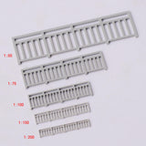 Maxbell Dollhouse Mini Guardrail Railing Model for Kids DIY Fairy Garden Accessories 4.5x1.1cm